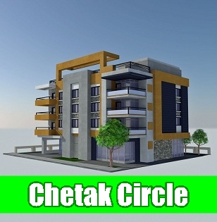 Chetak Circle Escorts Location